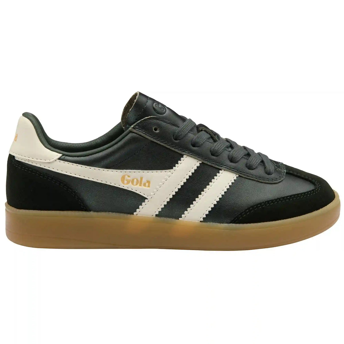 Gola Classics Women's Viper Metallic Sneakers - Bottle Green/Off White/Gum