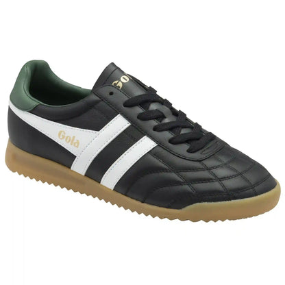 Gola Classics Men's Stadium Sneakers - Black/White/Evergreen