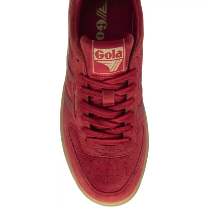 Gola Classics Women's Hawk Suede '86 Sneakers - Red/Gum