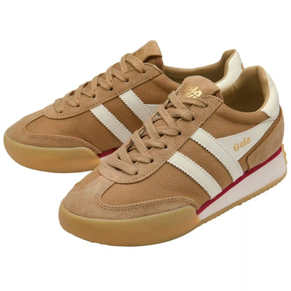 Gola Classics Women's Pacer Sneakers - Light Caramel/Off White