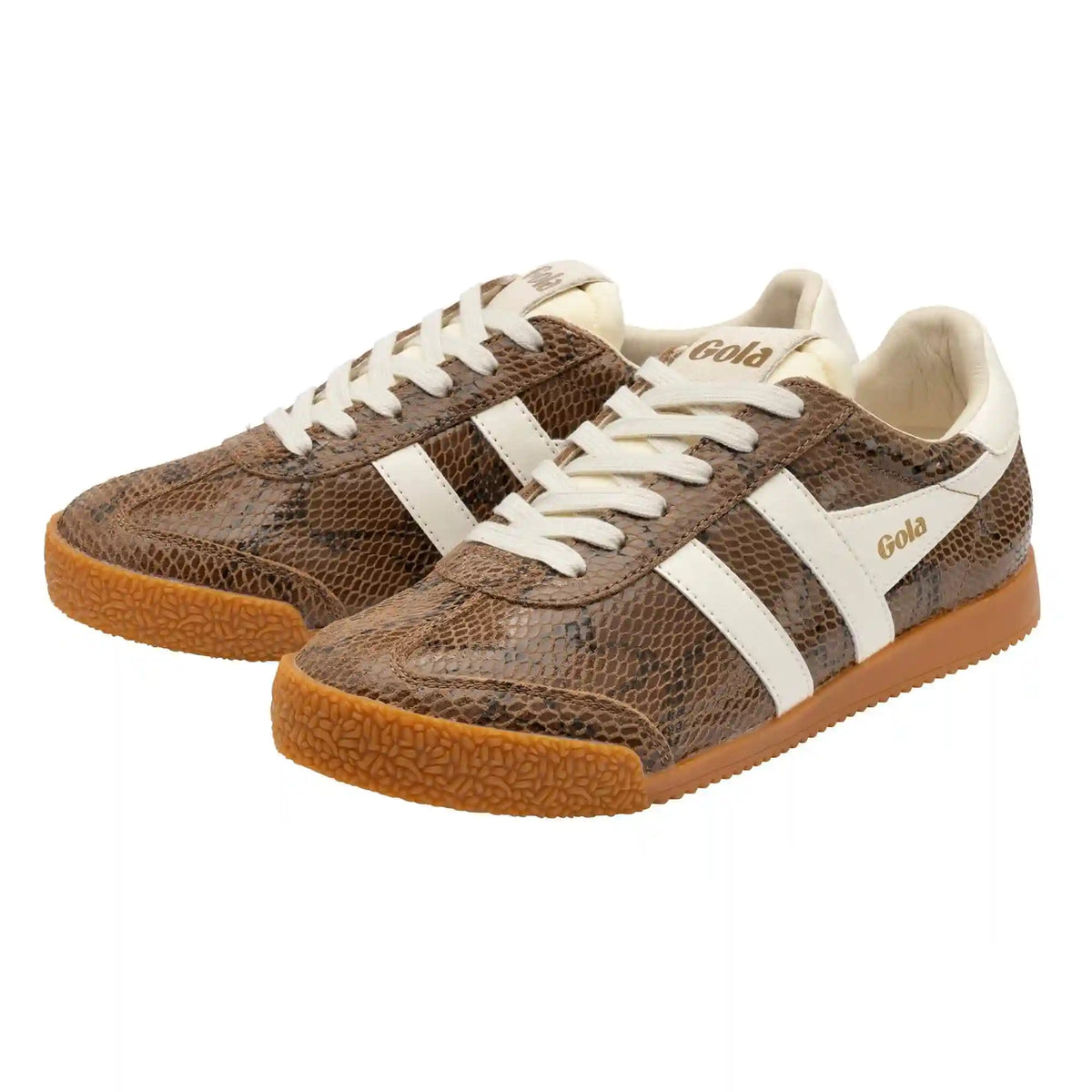 Gola Classics Women's Elan Serpent Sneakers - Otter/Off White