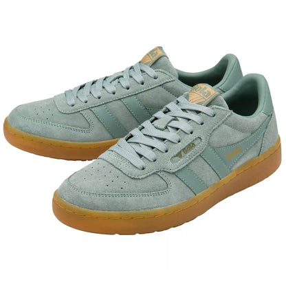 Gola Classics Women's Hawk Suede '86 Sneakers - Green Mist/Gum