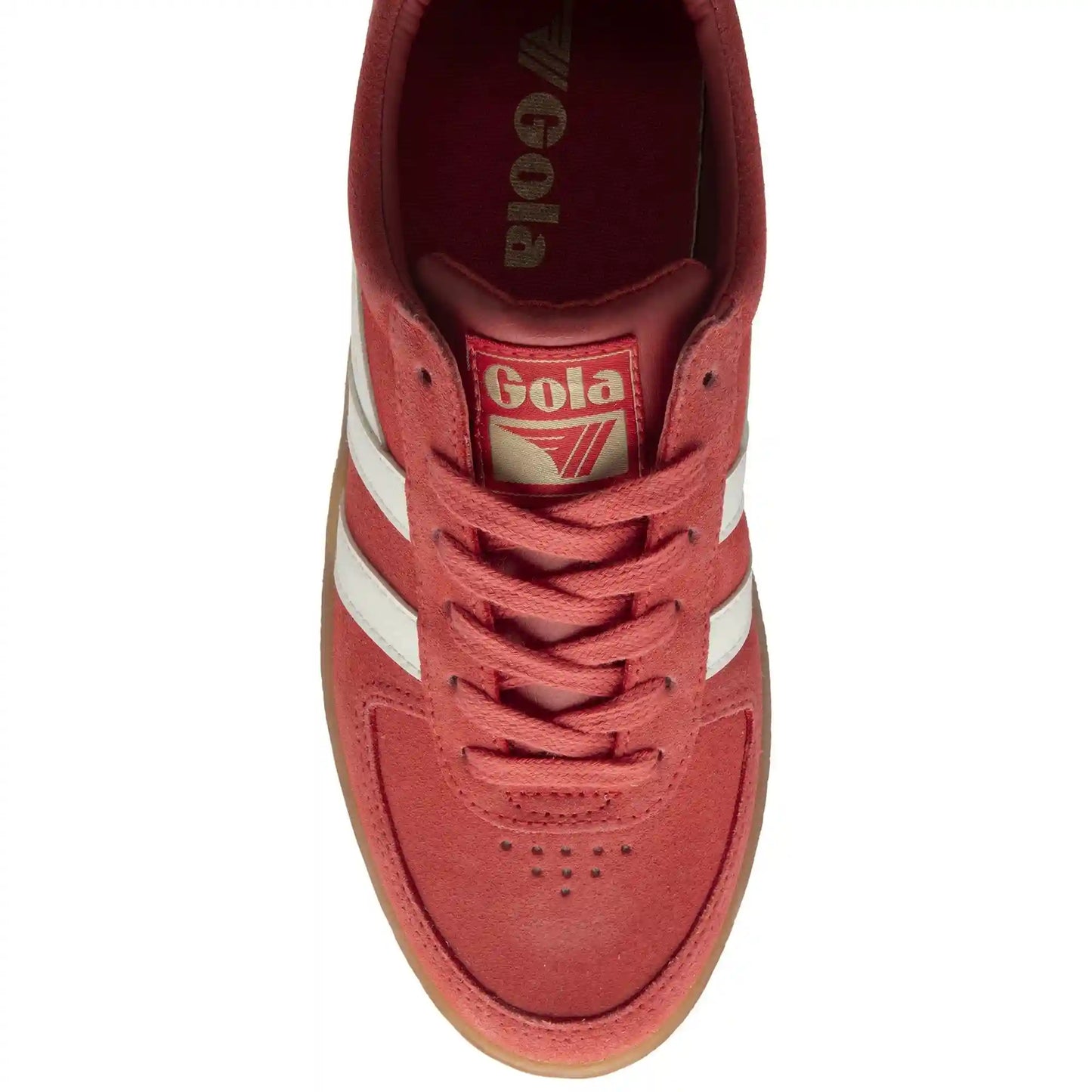 Gola Classics Women's Grandslam Suede Sneakers - Coral/Off White/Gum
