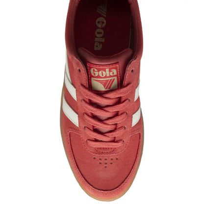 Gola Classics Women's Grandslam Suede Sneakers - Coral/Off White/Gum