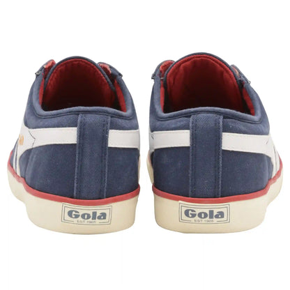 Vegan Gola Classics Men's Comet Plimsoll Sneakers - Navy/White