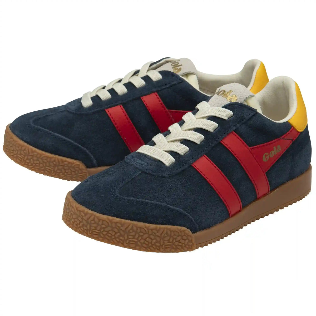 Gola Classics Kids' Elan Sneakers - Navy/Red/Sun