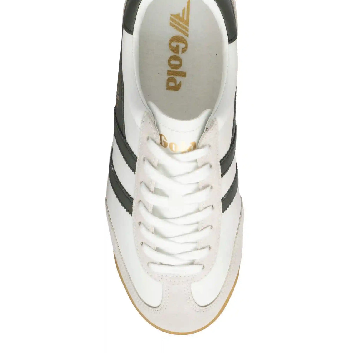 Gola Classics Men's Tornado Leather Sneakers - White/Dark Khaki