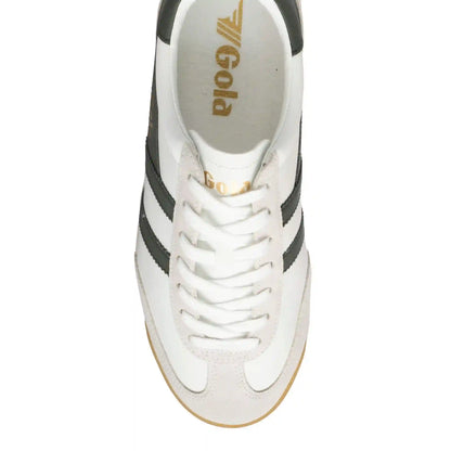 Gola Classics Men's Tornado Leather Sneakers - White/Dark Khaki