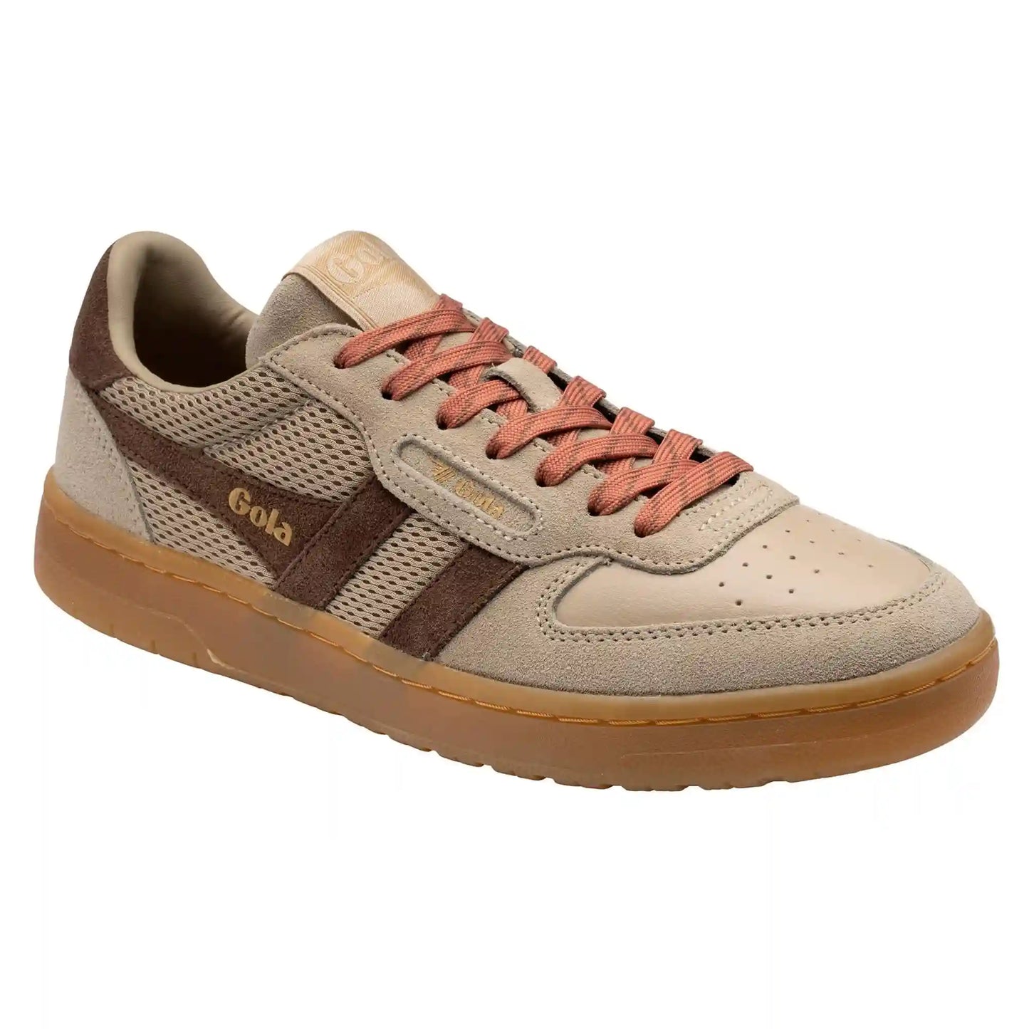 Gola Classics Women's Hawk '83 Sneakers - Bone/Root/Orange Spice/Gum
