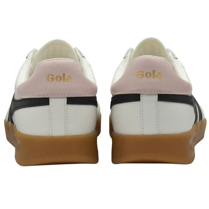 Gola Classics Women's Stadia Leather Sneakers - White/Black/Chalk Pink/Gum