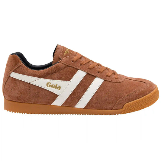 Gola Classics Men's Harrier Suede Sneakers - Umber/Off White/Black