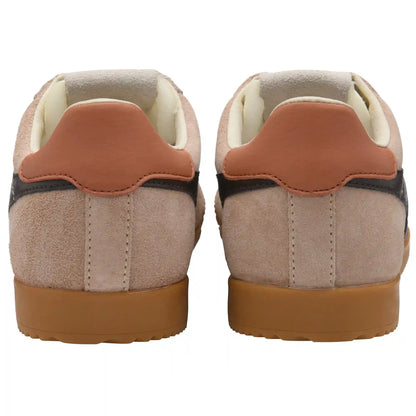 Gola Classics Women's Elan Sneakers - Cameo/Mocha/Hot Coral