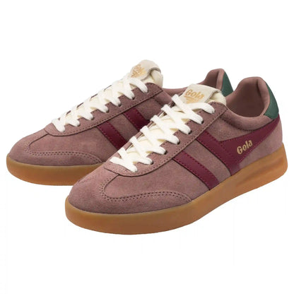 Gola Classics Women's Cyclone Sneakers - Brownrose/Cerise/Evergreen/Gum