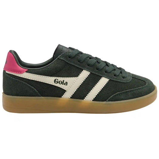 Gola Classics Women's Viper Sneakers - Dark Khaki/Off White/Fuchsia/Gum
