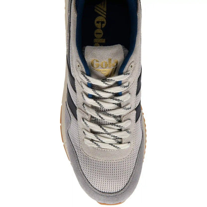 Gola Classics Men's Delta Sneakers - Off White/Cement/Black