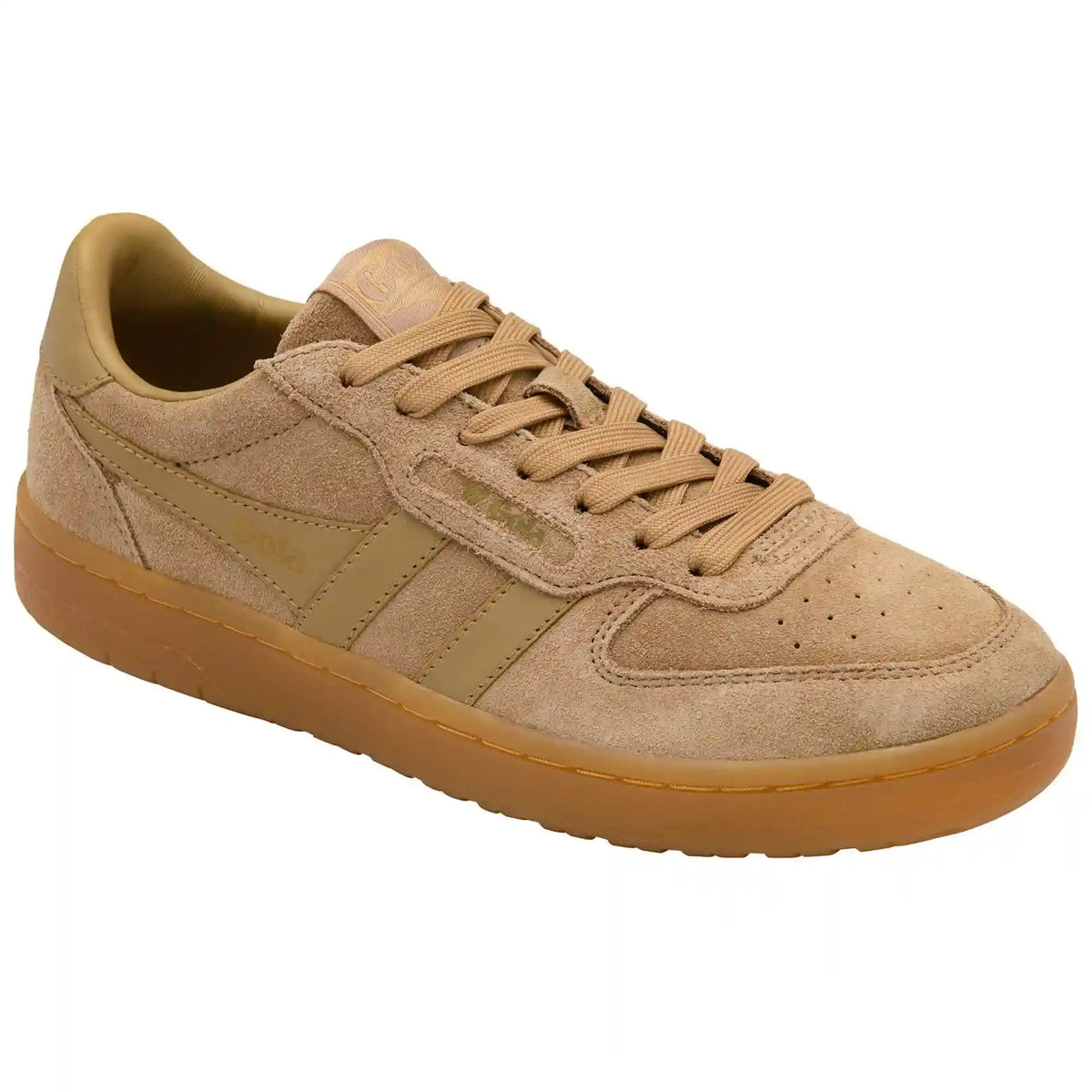 Gola Classics Women's Hawk Suede '86 Sneakers - Light Caramel/Gum