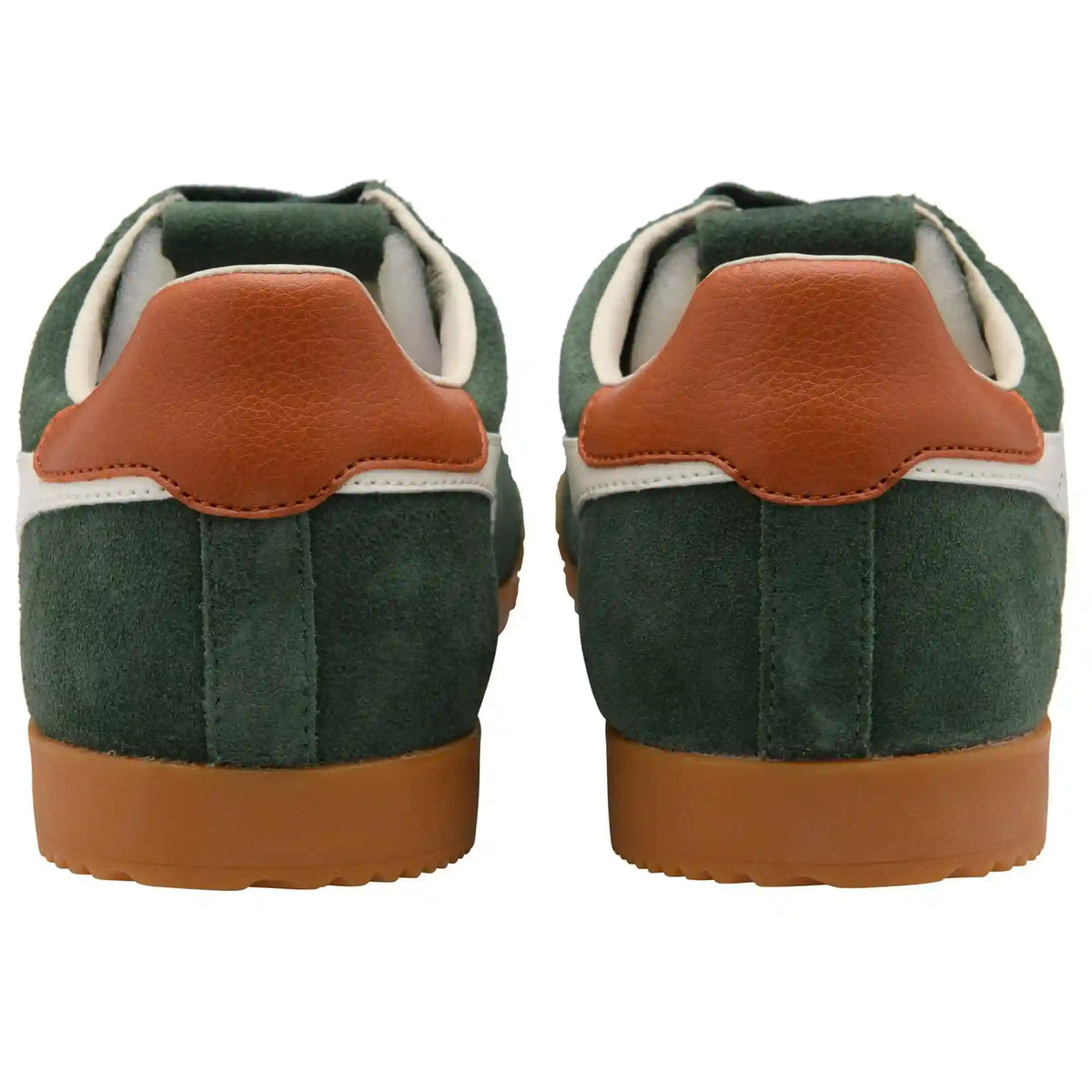 Gola Classics Men's Elan Sneakers - Evergreen/Off White/Moody Orange