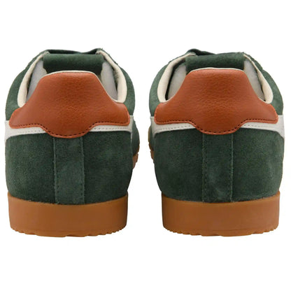 Gola Classics Men's Elan Sneakers - Evergreen/Off White/Moody Orange