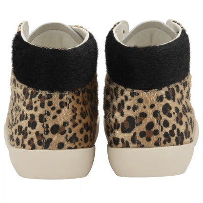 Gola Classics Women's Nova High Oasis Sneakers - Off White/Leopard