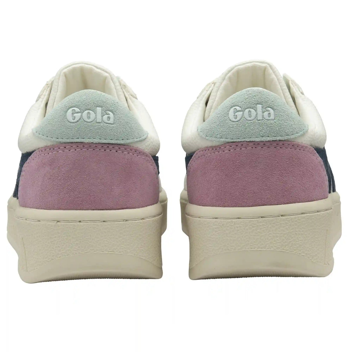 Gola Classics Women's Grandslam Trident Sneakers - White/Navy/Surf