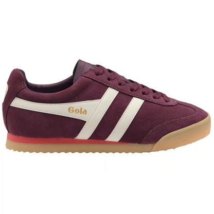 Gola Classics Women's Apollo Sneakers - Windsor Wine/Off White/Coral/Gum