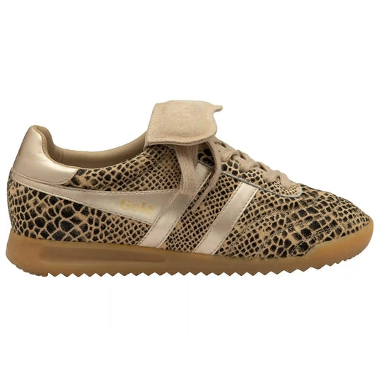 Gola Classics Women's Stadium '86 Sahara Sneakers - Snake/Gold