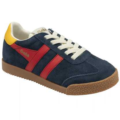 Gola Classics Kids' Elan Sneakers - Navy/Red/Sun