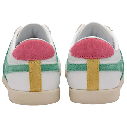 Gola Classics Women's Bullet Pure Sneakers - White/Jade/Fluro Pink