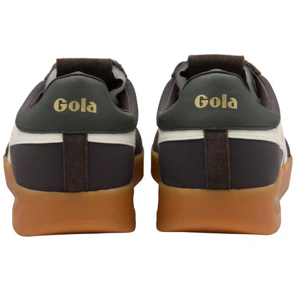 Gola Classics Men's Cyclone Nylon Sneakers - Mocha/Off White/Dark Khaki/Gum