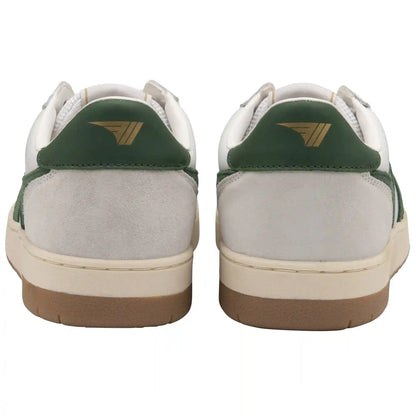 Gola Classics Men's Hawk Sneakers - White/Dark Green