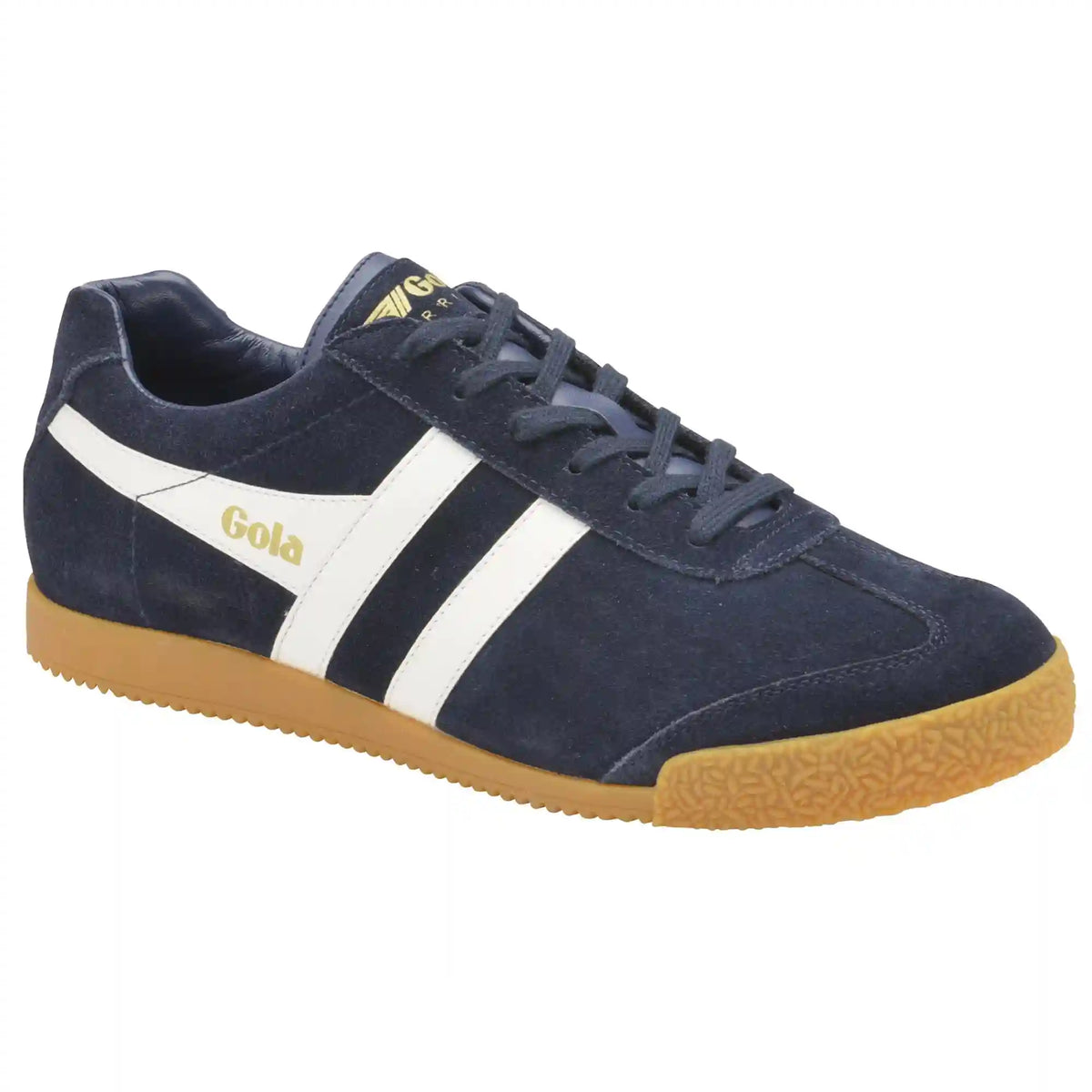 Gola Classics Men's Harrier Suede Sneakers - Navy/White