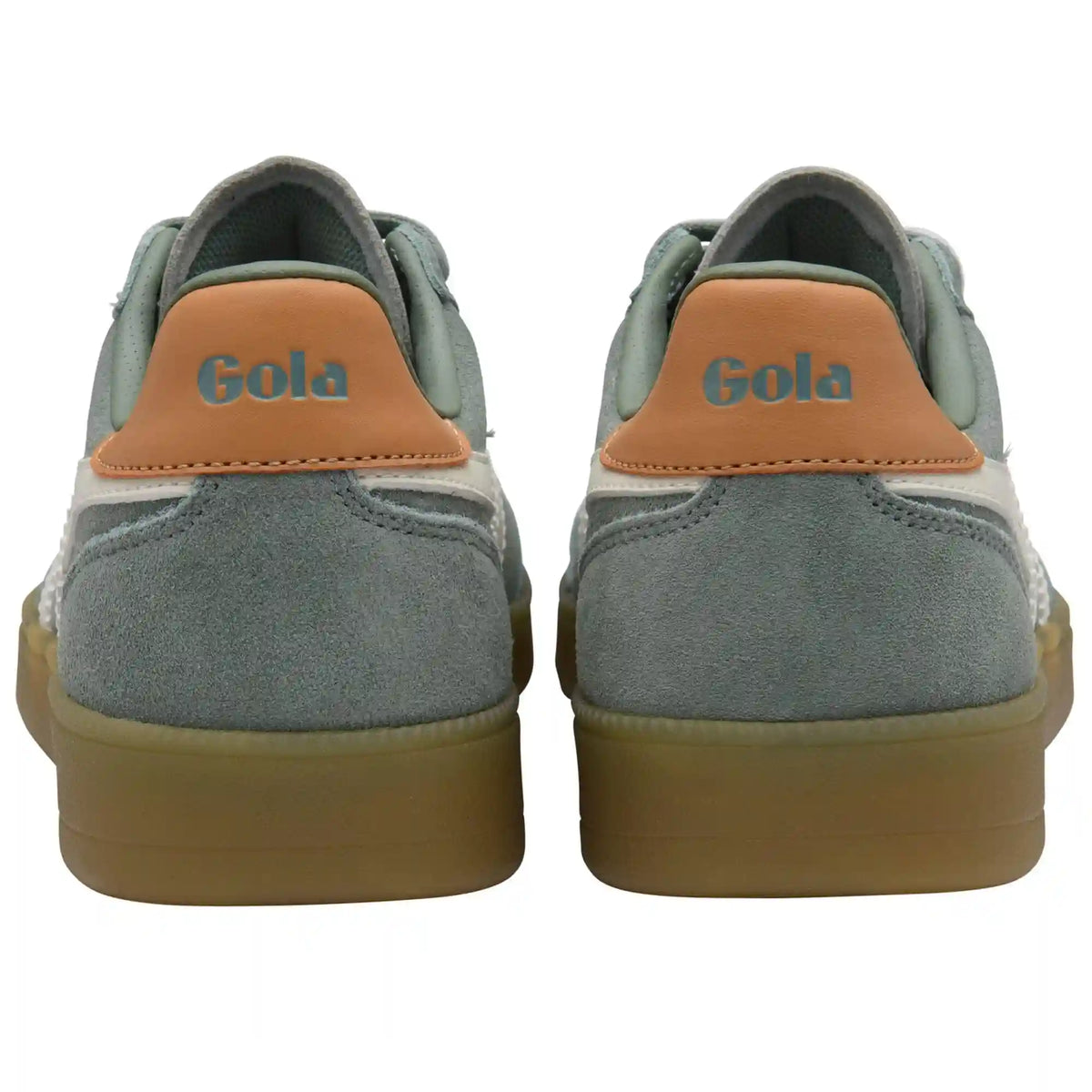 Gola Classics Women's Viper Sneakers - Green Mist/Off White/Salmon/Gum