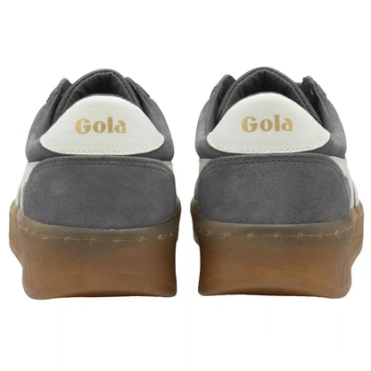 Gola Classics Men's Grandslam Suede Sneakers - Ash/Off White/Gum