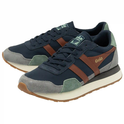 Gola Classics Men's Indiana Sneakers - Navy/Ash/Rust