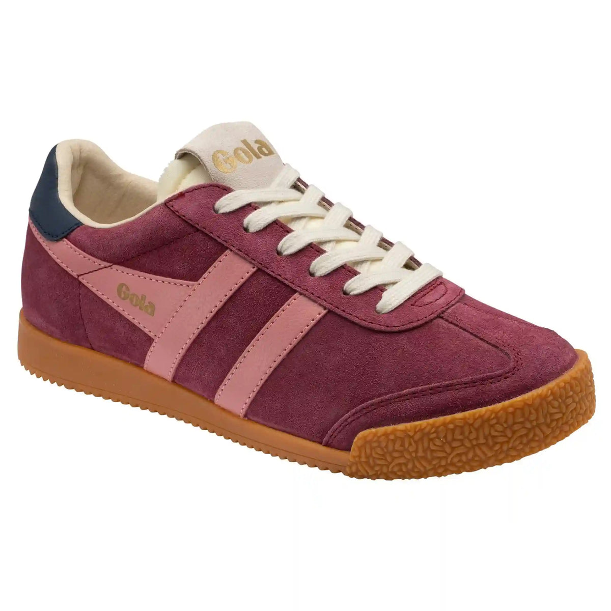 Gola Classics Women's Elan Sneakers - Cerise/Coral Pink/Navy