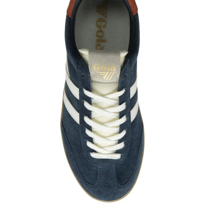 Gola Classics Men's Cyclone Sneakers - Navy/Off White/Moody Orange/Gum
