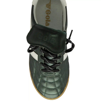 Gola Classics Women's Stadium '86 Sneakers - Bottle Green/Off White