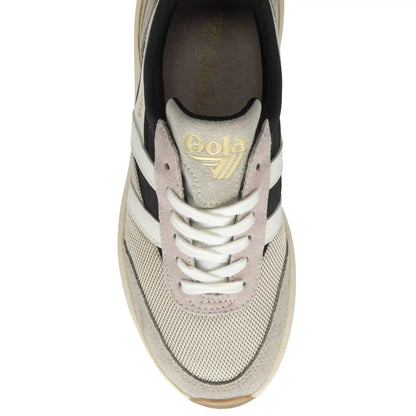 Gola Classics Women's Raven Sneakers - Wheat/Black/Feather Grey