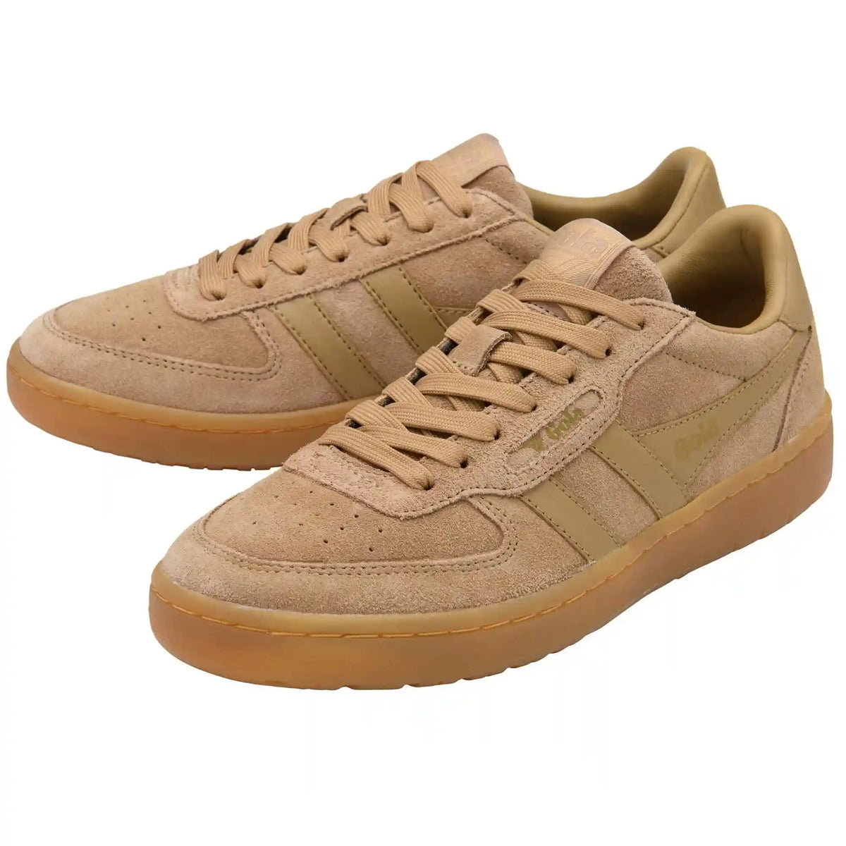 Gola Classics Women's Hawk Suede '86 Sneakers - Light Caramel/Gum