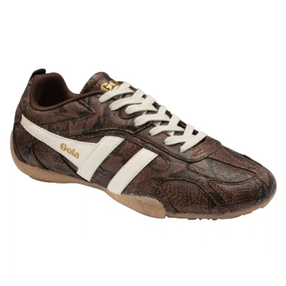 Gola Classics Women's Corva Snake Sneakers - Root/Off White/Gum