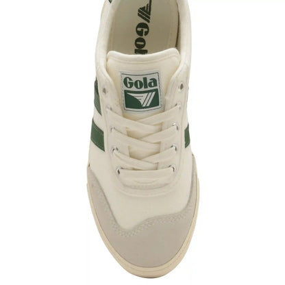 Gola Classics Women's Badminton Sneakers - Off White/Green