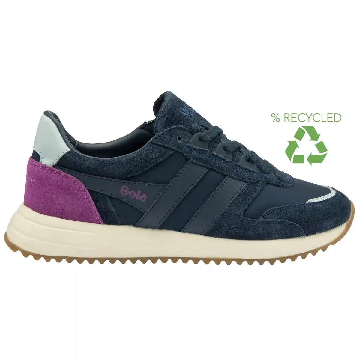 Gola Classics Women's Chicago Sneakers - Navy/Navy/Ice Blue