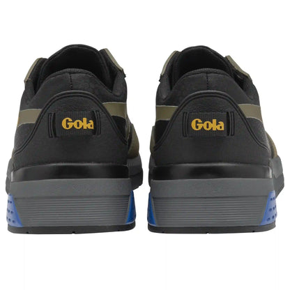 Gola Performance Men's Atomics Sneakers - Black/Khaki/Sun