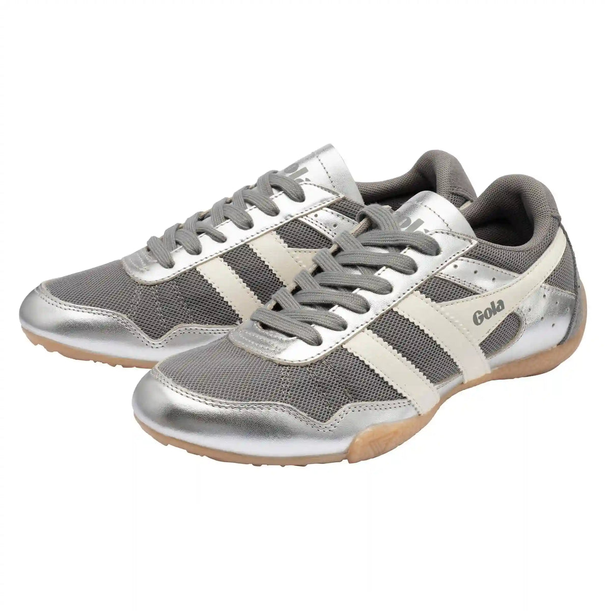 Gola Classics Women's Cascade Glimmer Sneakers - Grey/Silver/Gum