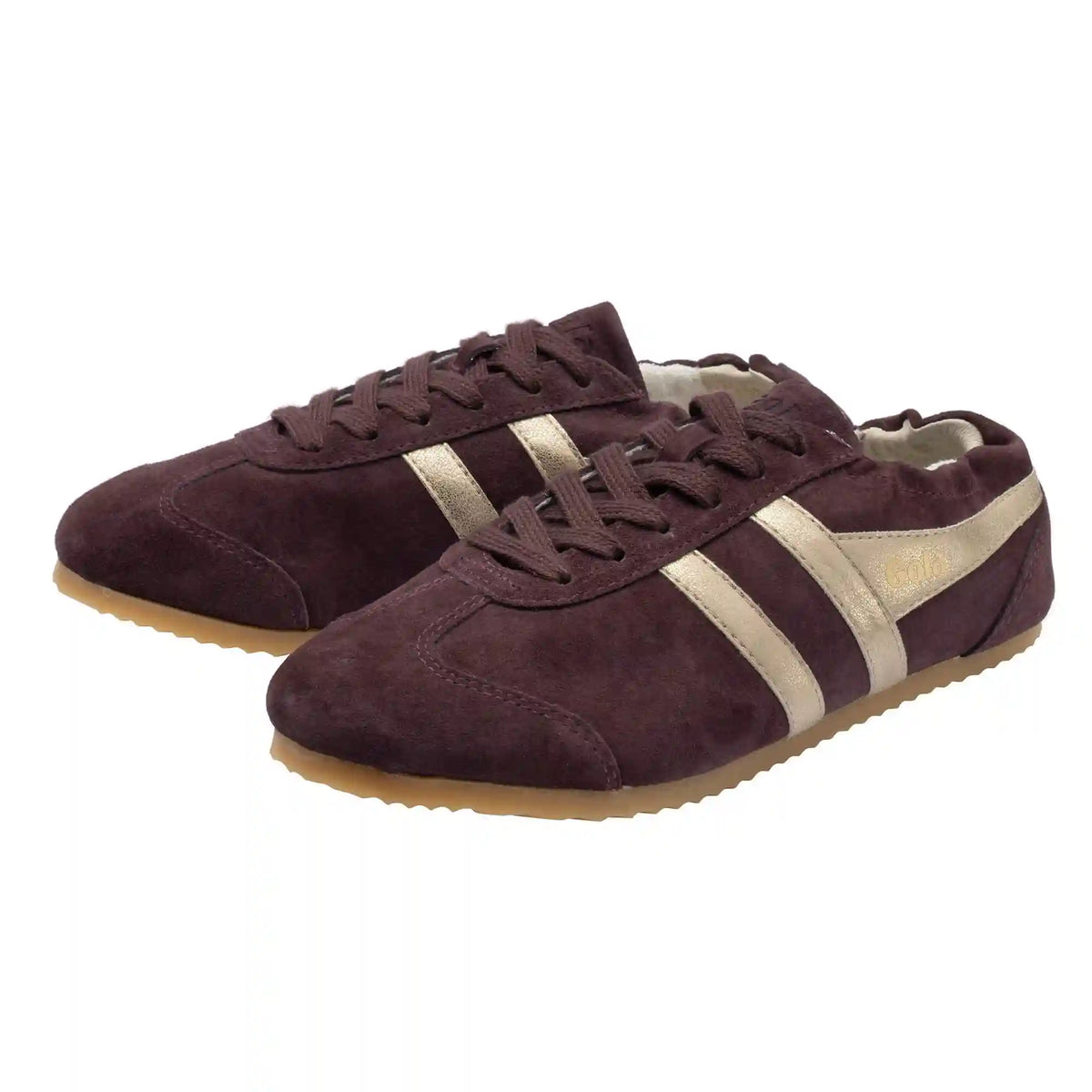 Gola Classics Women's Aurora Sneakers - Cocoa/Gold