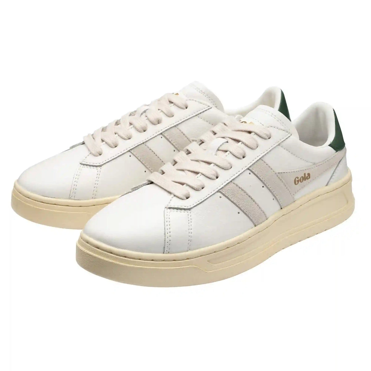 Gola Classics Women's Avalon Sneakers - White/White/Evergreen