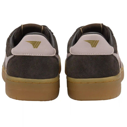 Gola Classics Women's Hawk Suede '86 Sneakers - Mocha/Chalk Pink/Gum