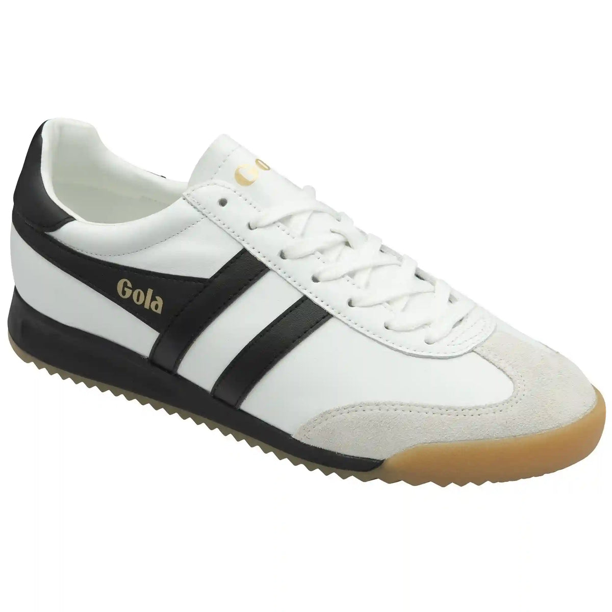 Gola Classics Men's Torpedo Leather Sneakers - White/Black/Gum
