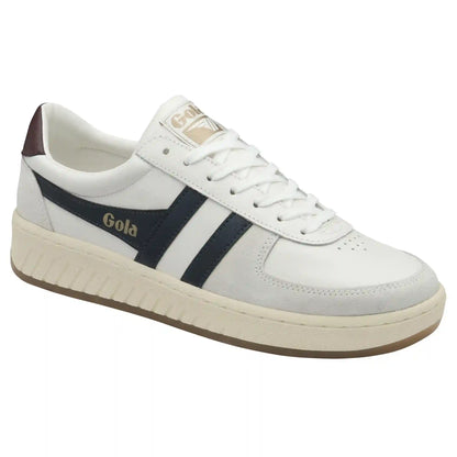 Gola Classics Men's Grandslam Classic Sneakers - White/Navy/Burgundy
