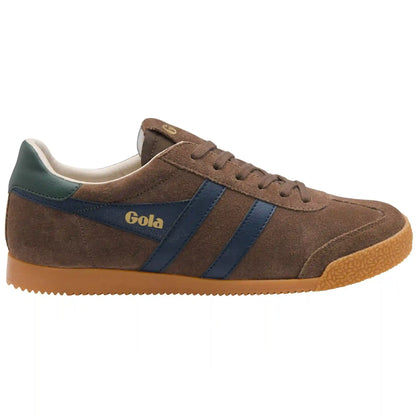 Gola Classics Men's Elan Sneakers - Otter/Navy/Evergreen